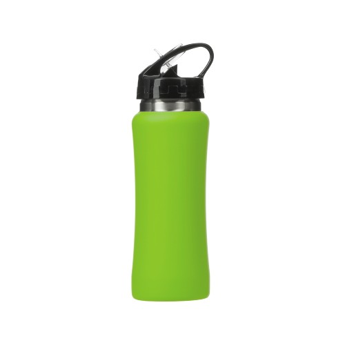 Бутылка для воды "Bottle C1", сталь, soft touch, 600 мл, зеленое яблоко