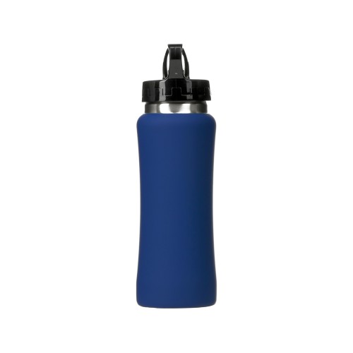 Бутылка для воды "Bottle C1", сталь, soft touch, 600 мл, темно-синий (Р)