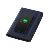 Органайзер с функцией беспроводной зарядки "Manner", 5000 mah, темно-синий