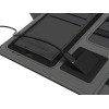 Органайзер с беспроводной зарядкой 5000 mAh "Powernote", темно-серый (P)