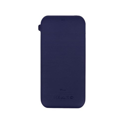 Внешний беспроводной аккумулятор с подсветкой лого «Astro», 10000 mAh, темно-синий