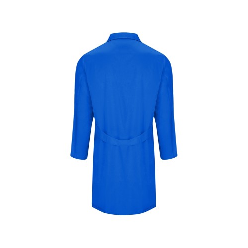 Халат унисекс "Vaccine", королевский синий