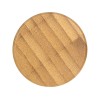 Бутылка из переработанного пластика "Kato Bamboo" с бамбуковой крышкой, 500 мл