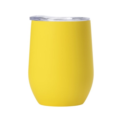 Термокружка "Vacuum mug C1", soft touch, 370мл, желтый