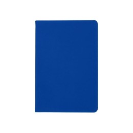 Бизнес-блокнот C2 софт-тач, твердая обложка, 128 листов, синий