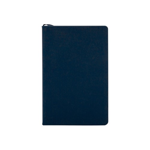 Бизнес-блокнот "С3" софт-тач с магнитом, твердая обложка, 128 листов, темно-синий
