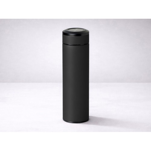 Вакуумный термос "Vacuum Flask C1", soft touch, 420мл, черный