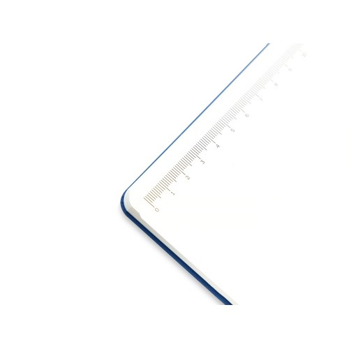 Бизнес-блокнот "С3" софт-тач с магнитом, твердая обложка, 128 листов, синий