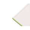 Бизнес-блокнот C1 софт-тач, гибкая обложка, 128 листов, зеленое яблоко (Р)