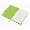 Бизнес-блокнот C1 софт-тач, гибкая обложка, 128 листов, зеленое яблоко (Р)
