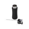Бутылка для воды "Bottle C1", сталь, soft touch, 600 мл, черный