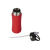 Бутылка для воды "Bottle C1", сталь, soft touch, 600 мл, красный