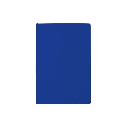 Бизнес-блокнот C1 софт-тач, гибкая обложка, 128 листов, синий