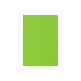 Бизнес-блокнот C1 софт-тач, гибкая обложка, 128 листов, зеленое яблоко (Р)