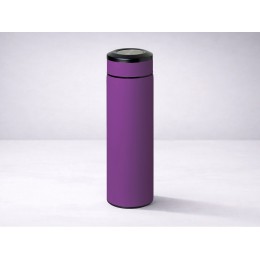 Вакуумный термос "Vacuum Flask C1", soft touch, 420мл, фиолетовый