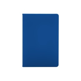 Бизнес-блокнот "С3" софт-тач с магнитом, твердая обложка, 128 листов, синий