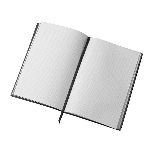 Блокнот C1 софт-тач, гибкая обложка, 128 листов, черный