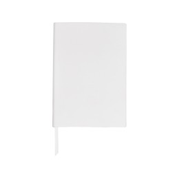 Бизнес-блокнот C1 софт-тач, гибкая обложка, 128 листов, белый (Р)