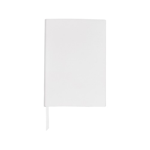 Бизнес-блокнот C1 софт-тач, гибкая обложка, 128 листов, белый (Р)