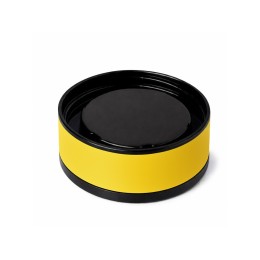 Вакуумный термос "Vacuum Flask C1", soft touch, 420мл, желтый