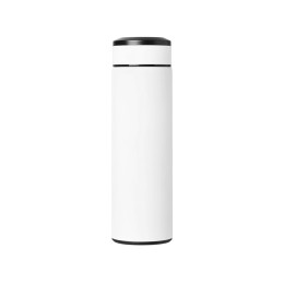 Вакуумный термос "Vacuum Flask C1", soft touch, 420мл, белый