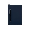 Бизнес-блокнот "С3" софт-тач с магнитом, твердая обложка, 128 листов, темно-синий
