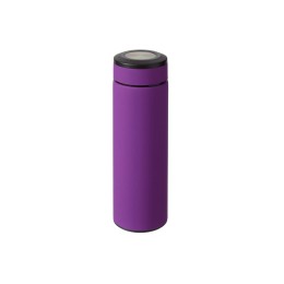 Вакуумный термос "Vacuum Flask C1", soft touch, 420мл, фиолетовый