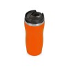 Термокружка "Double wall mug C1", soft touch, 350 мл, оранжевый