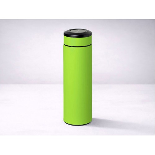 Вакуумный термос "Vacuum Flask C1", soft touch, 420мл, зеленое яблоко