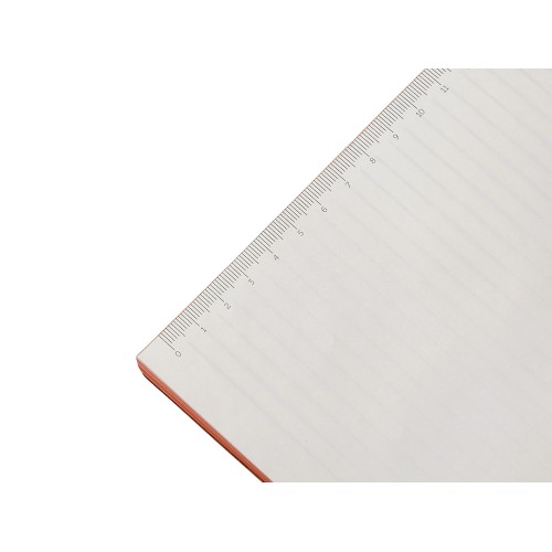 Блокнот C1 софт-тач, гибкая обложка, 128 листов, оранжевый