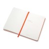 Бизнес-блокнот "С3" софт-тач с магнитом, твердая обложка, 128 листов, оранжевый
