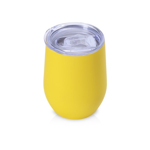 Термокружка "Vacuum mug C1", soft touch, 370мл, желтый