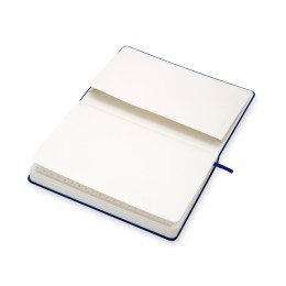 Бизнес-блокнот "С3" софт-тач с магнитом, твердая обложка, 128 листов, темно-синий