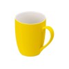 Кружка с покрытием soft-touch C1, желтый