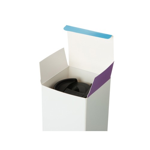 Термокружка "Double wall mug C1", soft touch, 350 мл, серый