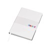 Бизнес-блокнот C1 софт-тач, гибкая обложка, 128 листов, белый