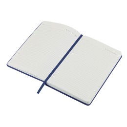 Бизнес-блокнот C2 софт-тач, твердая обложка, 128 листов, темно-синий