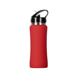 Бутылка для воды "Bottle C1", сталь, soft touch, 600 мл, красный