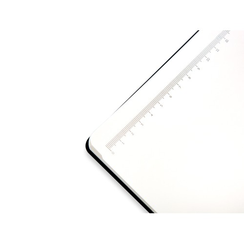 Бизнес-блокнот "С3" софт-тач с магнитом, твердая обложка, 128 листов, черный