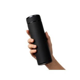 Вакуумный термос "Vacuum Flask C1", soft touch, 420мл, черный