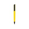 Ручка пластиковая шариковая C1 софт-тач, желтый