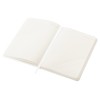 Бизнес-блокнот C2 софт-тач, твердая обложка, 128 листов, белый