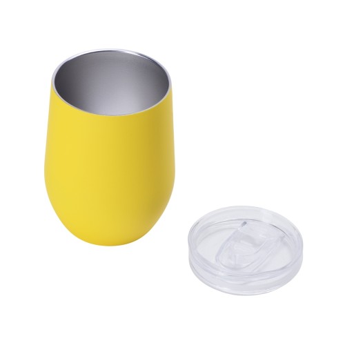 Термокружка "Vacuum mug C1", soft touch, 370мл, желтый