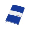 Бизнес-блокнот C1 софт-тач, гибкая обложка, 128 листов, синий