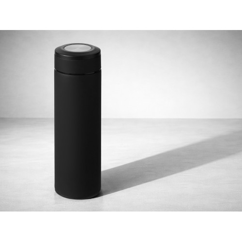 Вакуумный термос "Vacuum Flask C1", soft touch, 420мл, черный