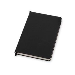 Бизнес-блокнот "С3" софт-тач с магнитом, твердая обложка, 128 листов, черный