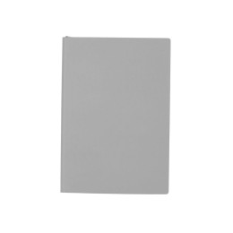 Бизнес-блокнот C1 софт-тач, гибкая обложка, 128 листов, серый