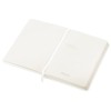 Бизнес-блокнот C2 софт-тач, твердая обложка, 128 листов, белый