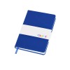 Бизнес-блокнот C2 софт-тач, твердая обложка, 128 листов, синий