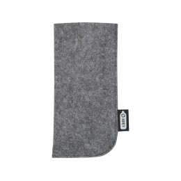 Чехол для очков Felta из материалов, переработанных согласно стандарту GRS, средне-серый